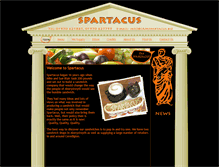 Tablet Screenshot of iamspartacus.biz